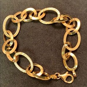 Inspired bracelet 18K Real Saudi Gold